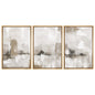 Collage Abstract Wall Art - Set of 3