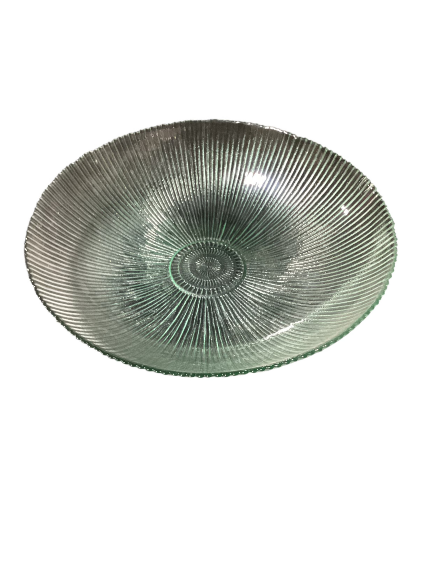 15” glass bowl