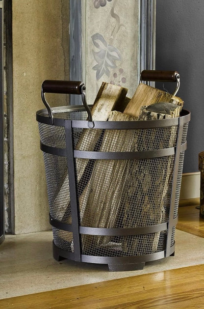 Iron round basket- OPEN BOX