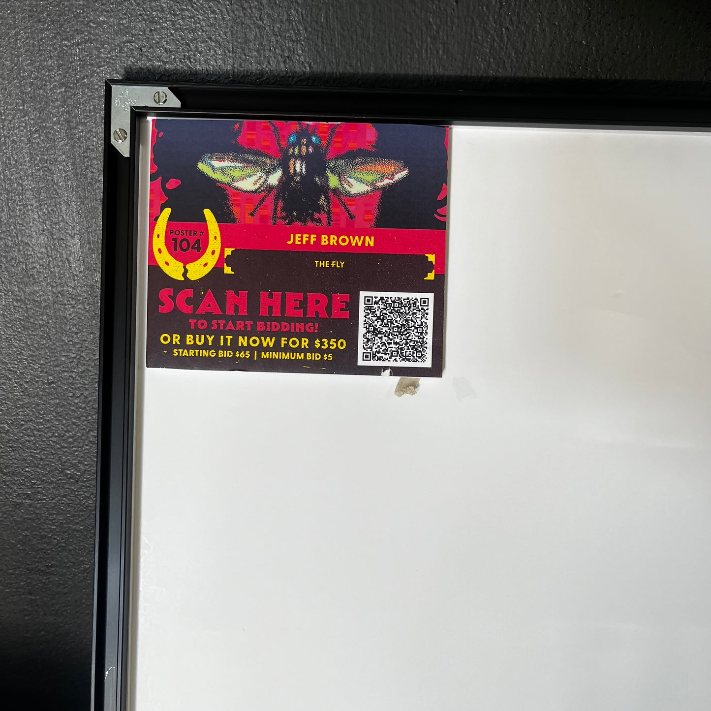 The Fly Movie Poster - Open Box