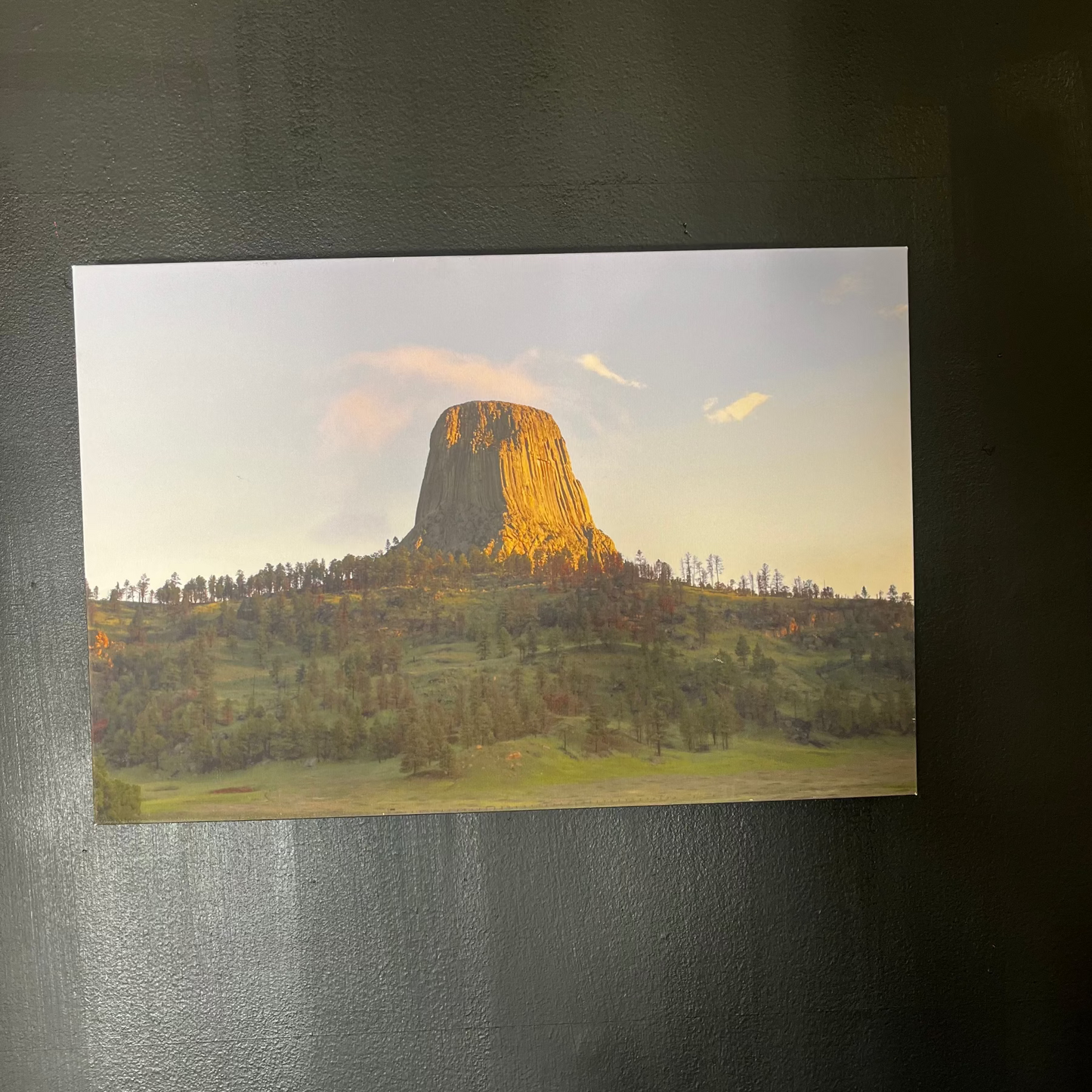 Devils Tower Canvas Wall Art - Open Box