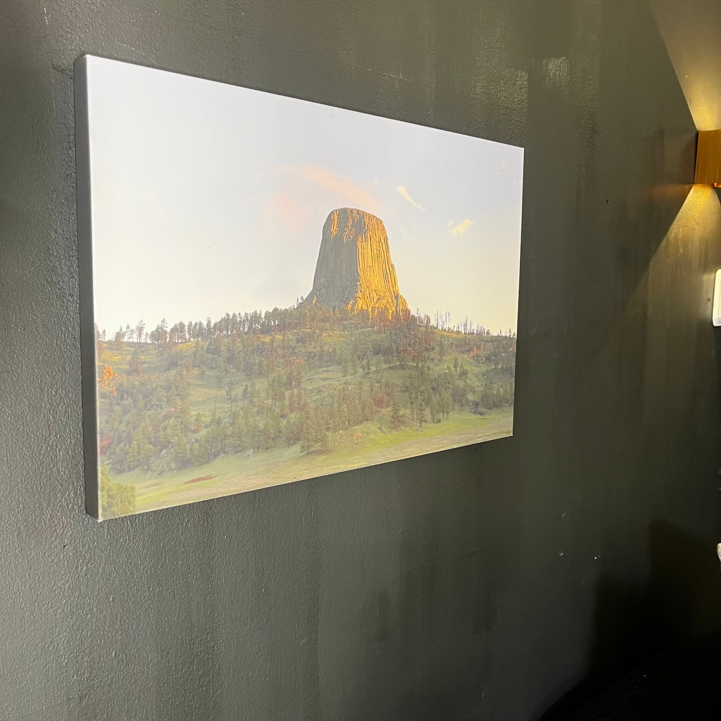Devils Tower Canvas Wall Art - Open Box