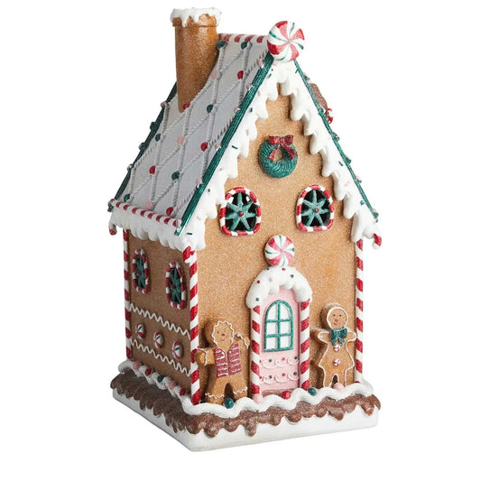 LED Gingerbread House