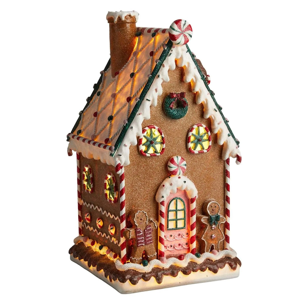 LED Gingerbread House