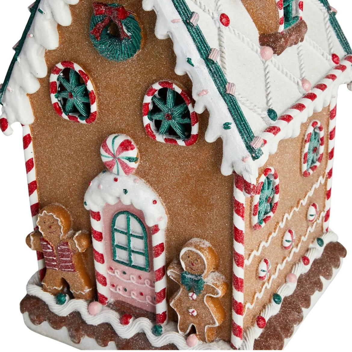 LED Gingerbread House