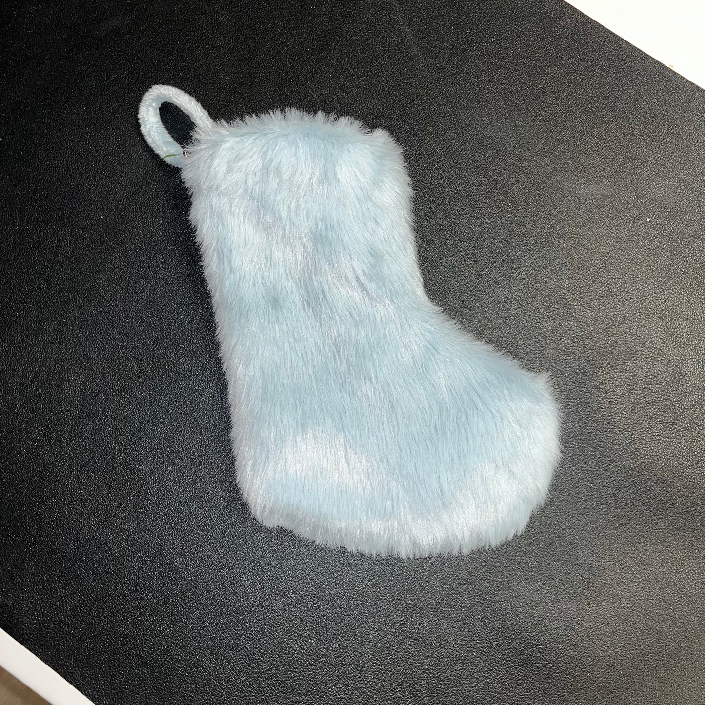 Faux Fur Christmas Stocking