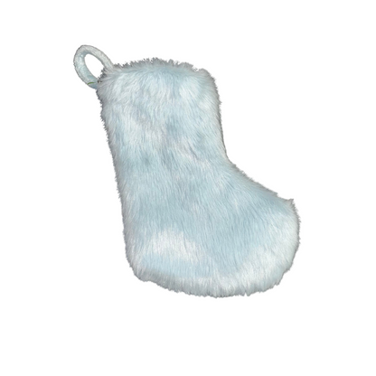 Faux Fur Christmas Stocking
