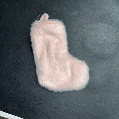 Faux Fur Christmas Stocking