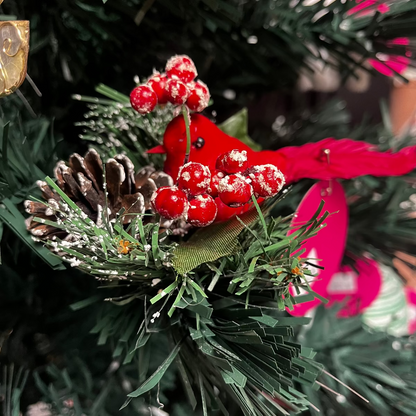 Red cardinal Christmas Tree Ornament *OPEN BOX