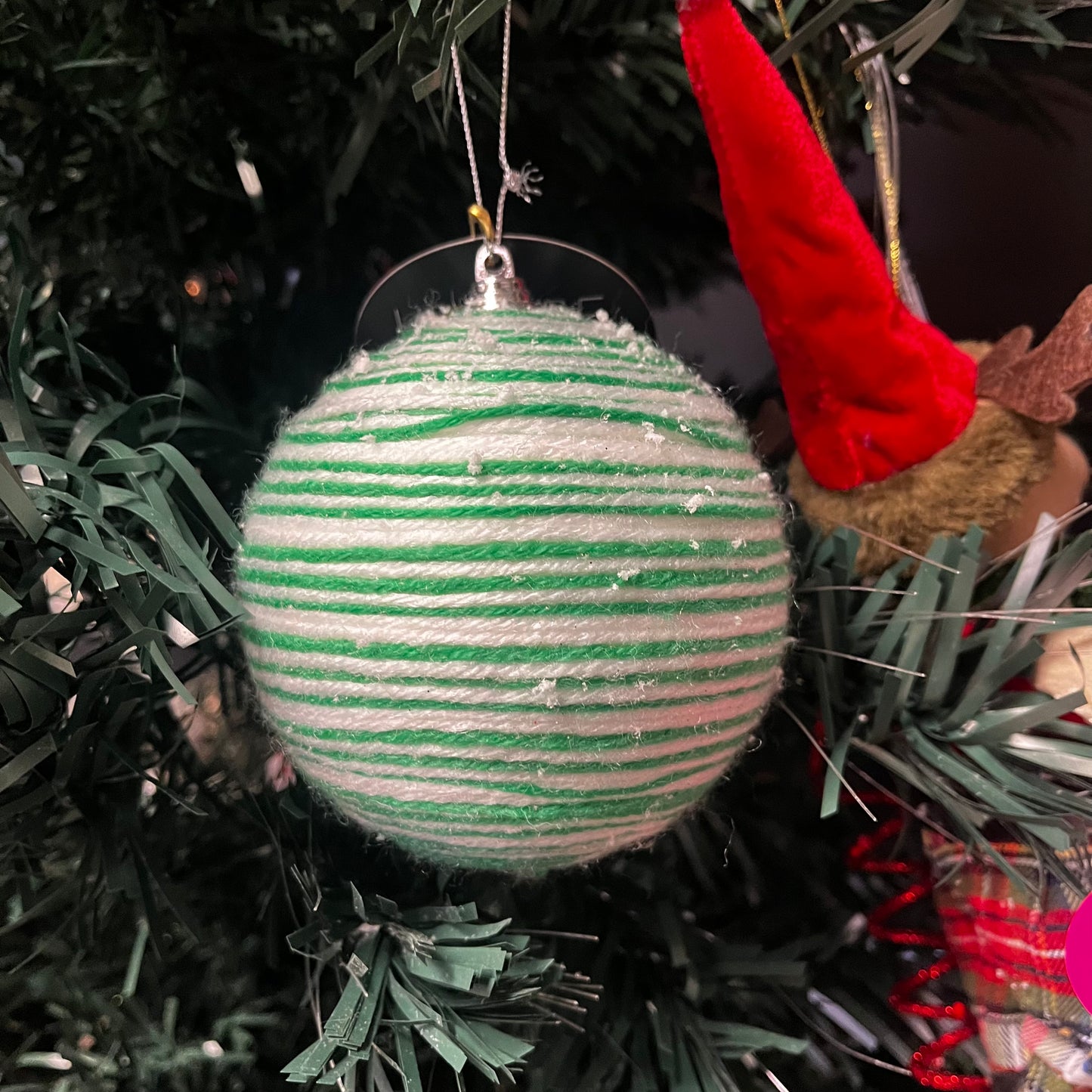 Christmas Tree Ornament-SET OF 5-*OPEN BOX