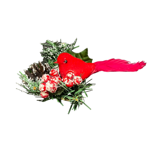 Red cardinal Christmas Tree Ornament *OPEN BOX