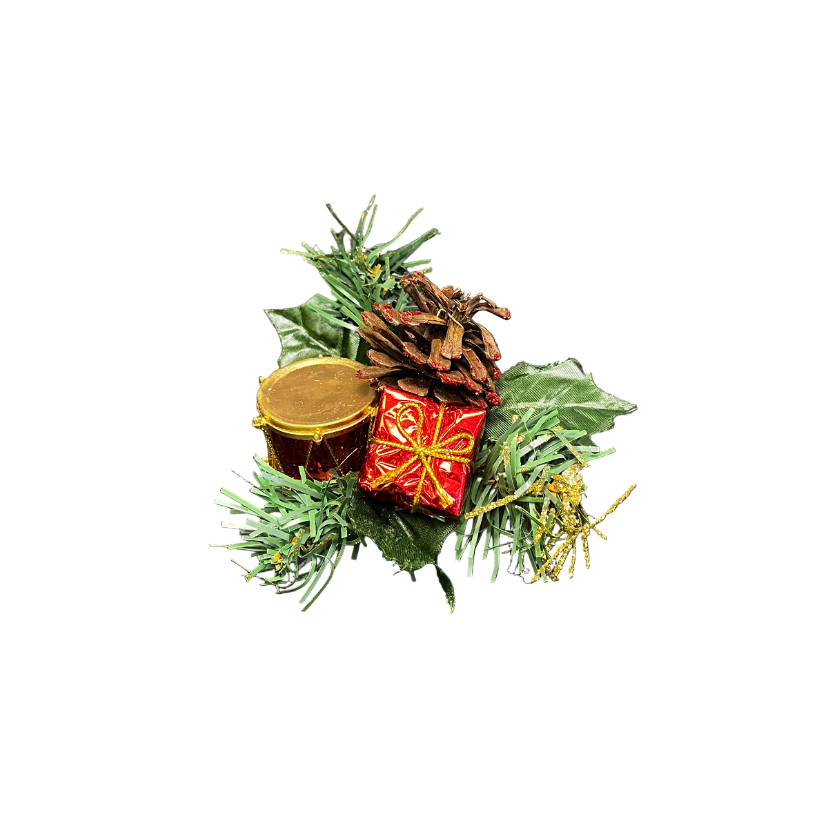 Festive Pinecone Ornemant *OPEN BOX