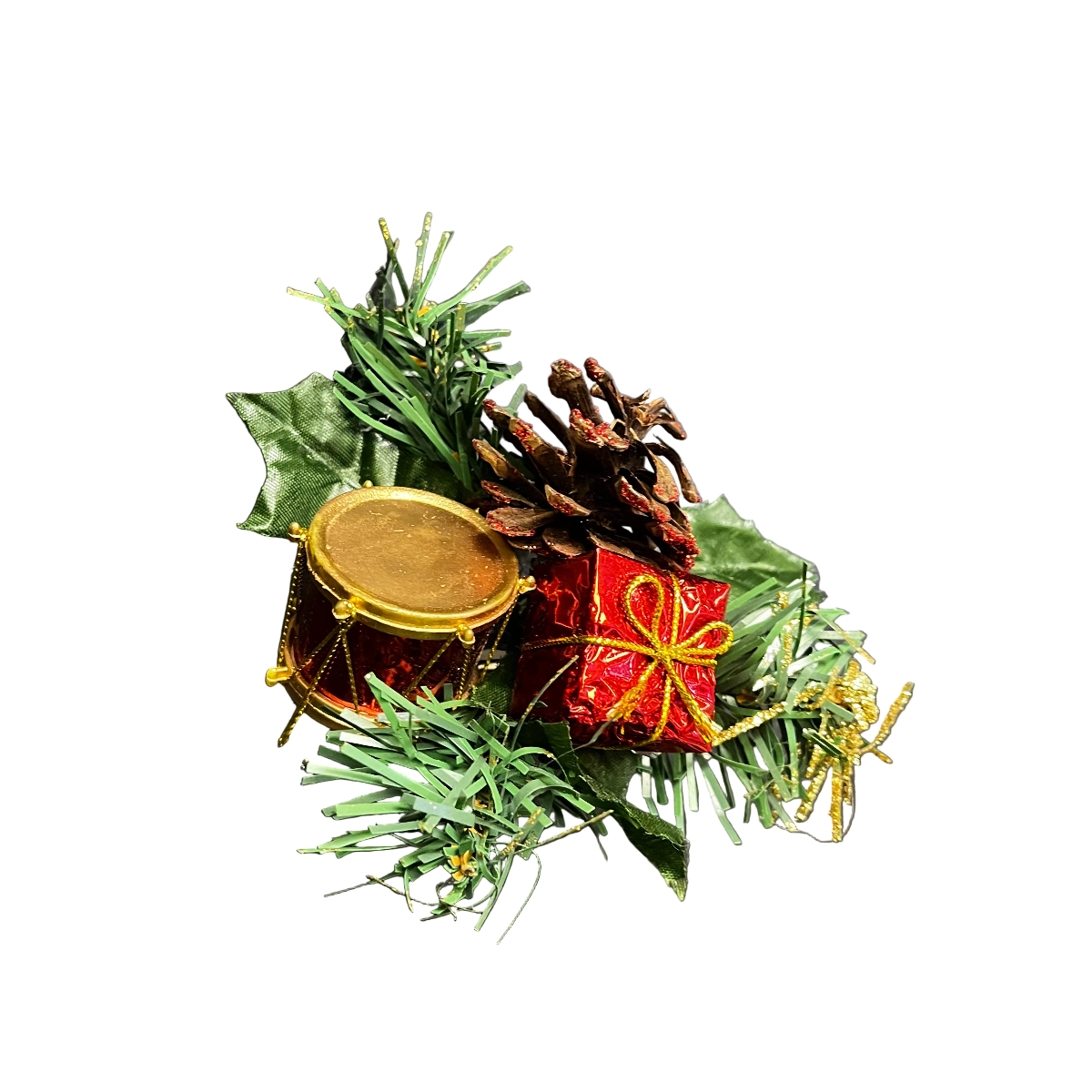 Festive Pinecone Ornemant *OPEN BOX