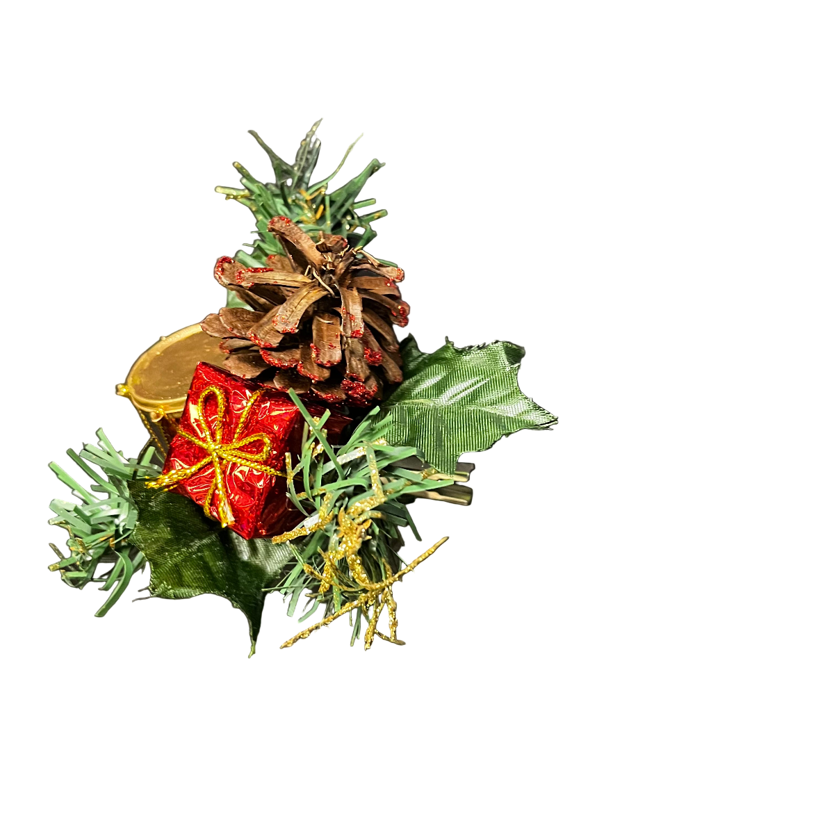 Festive Pinecone Ornemant *OPEN BOX