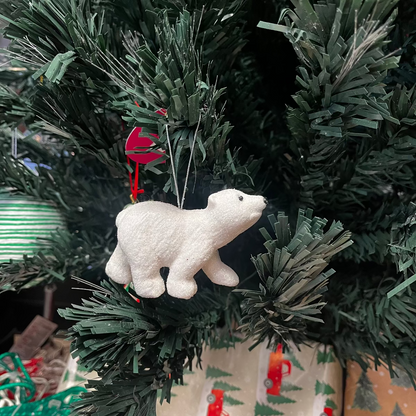 Walking Bear Christmas Ornament *OPEN BOX