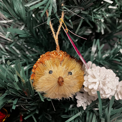 Hedgehog Christmas Ornament *OPEN BOX