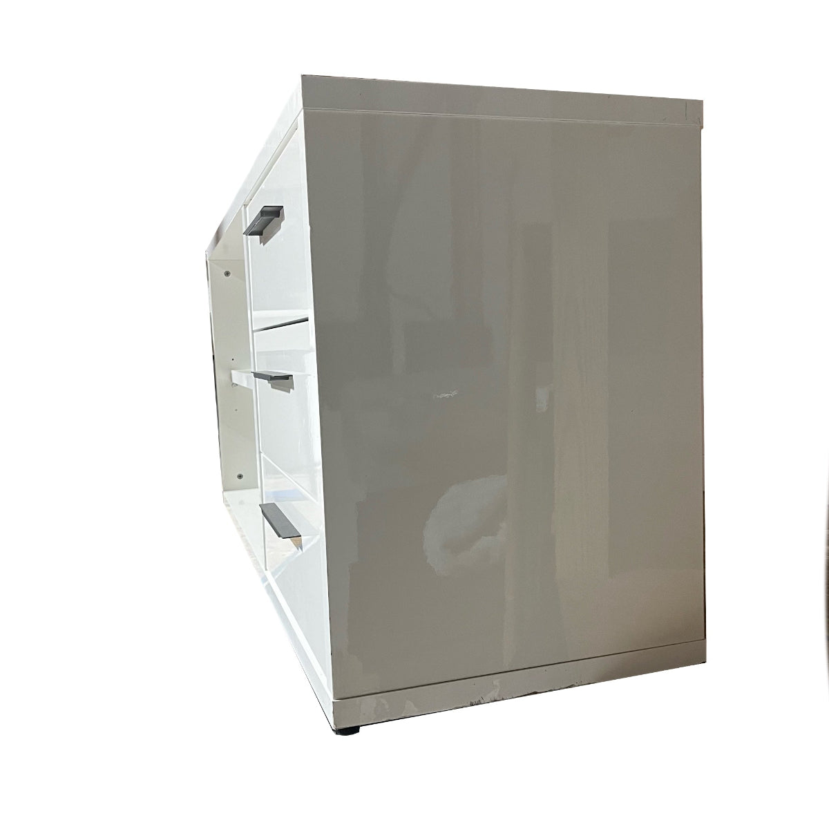 White lacquer Console