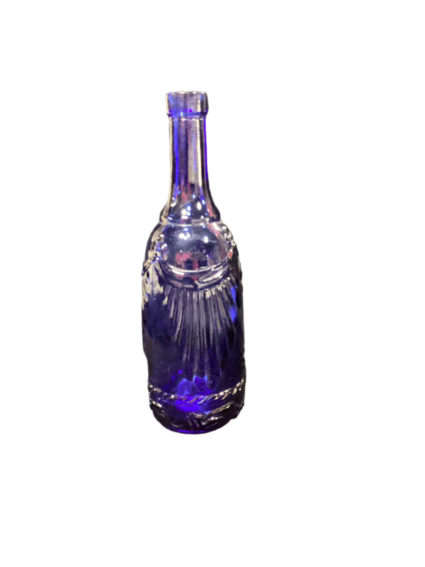 Cobalt Blue Glass Bottle