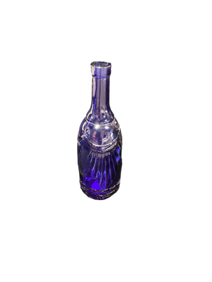 Cobalt Blue Glass Bottle