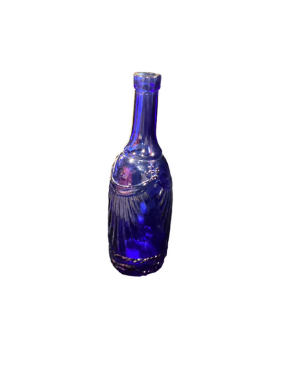 Cobalt Blue Glass Bottle