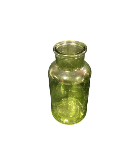 Green Glass Vase