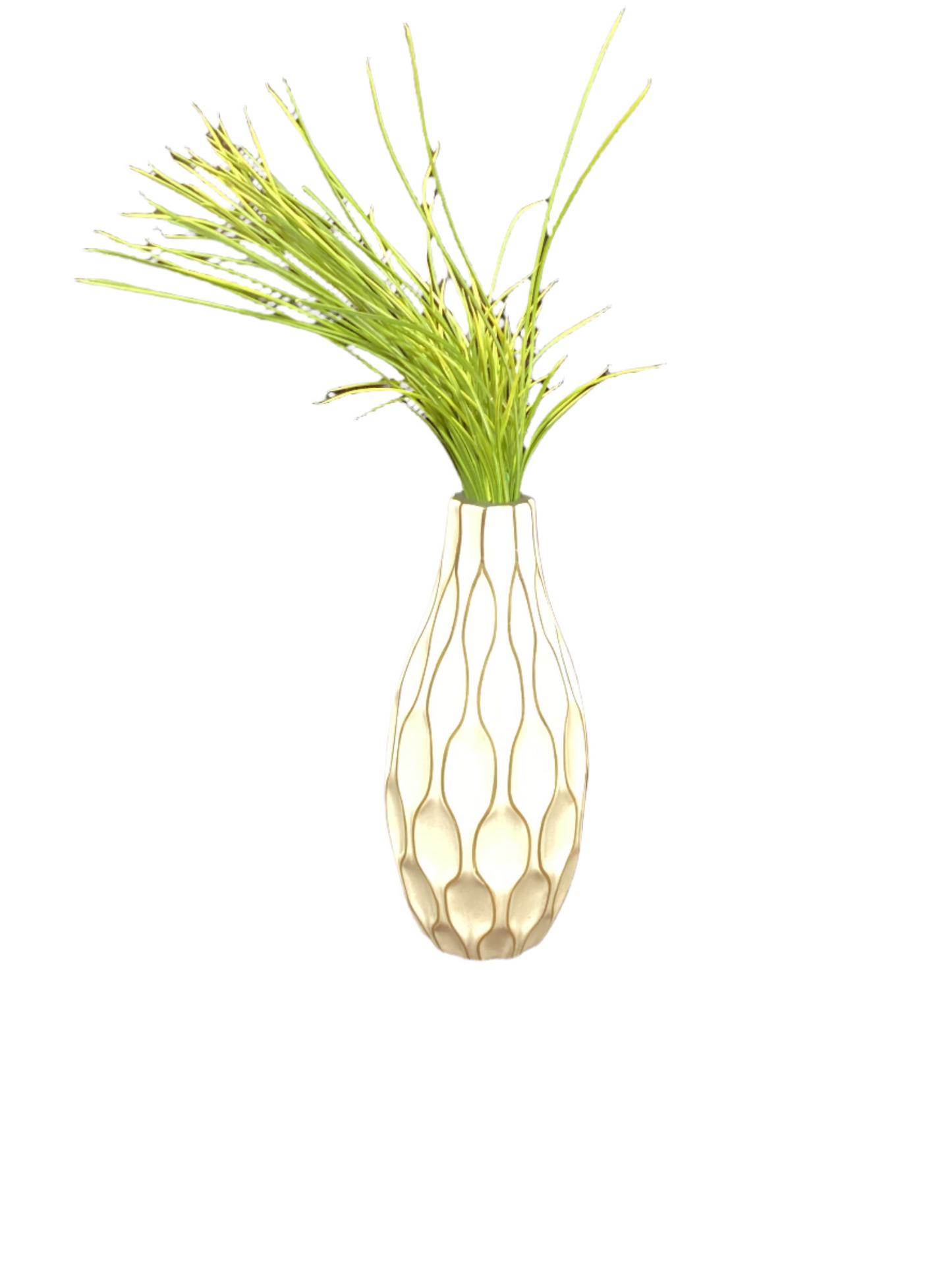 Bone white decorative vase-JAMIE-8006