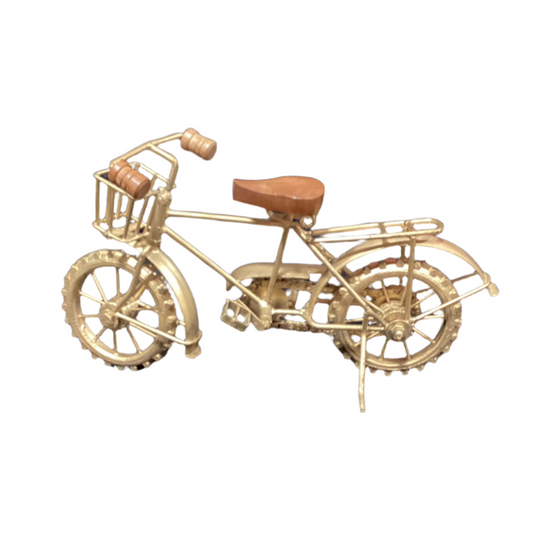 Muted Gold Pedal Bike