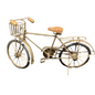 Decorative Vintage Gold 1/4 Scale Pedal Bike