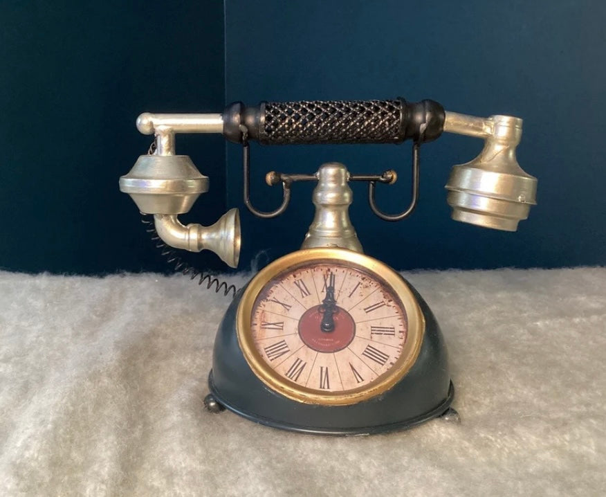 Rotary phone decor -open box-6004