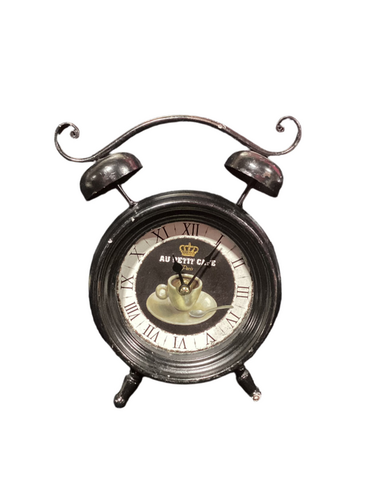 Black Vintage Clock-6002