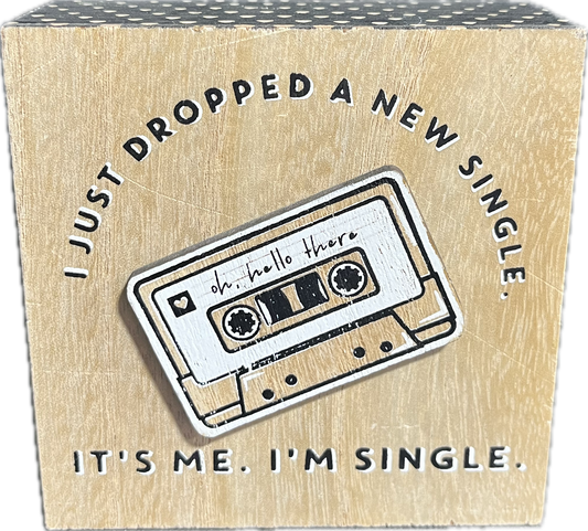 Small Wall Art ”I’m single”