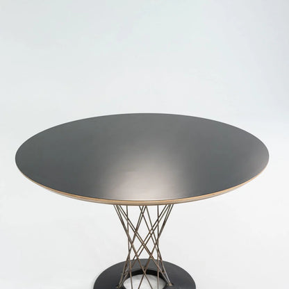 Round Black Dining Table-OPEN BOX