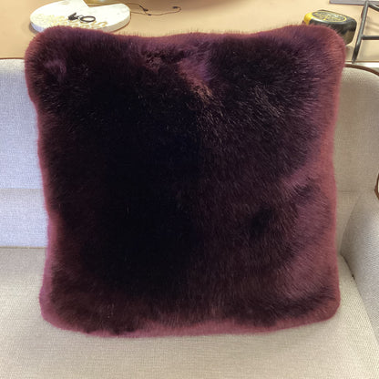 Blackberry Burgundy Fur