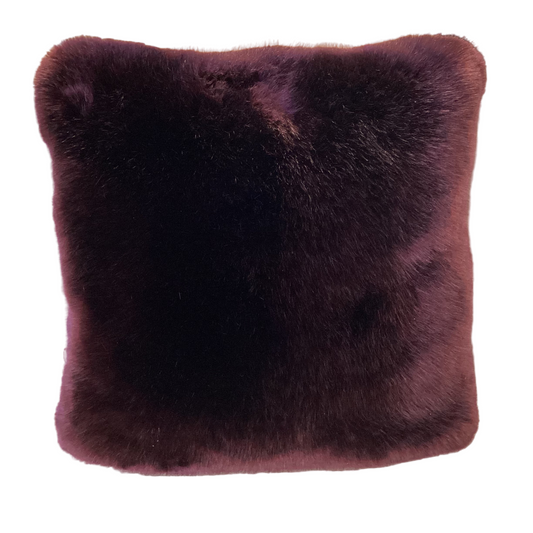 Blackberry Burgundy Fur