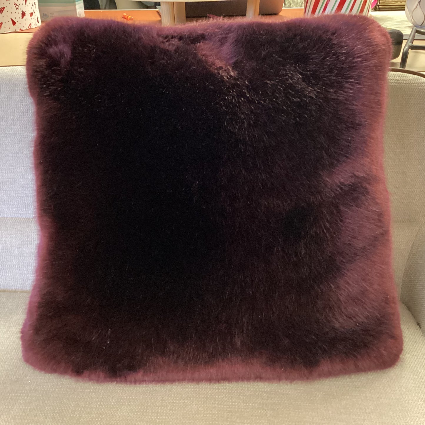 Blackberry Burgundy Fur