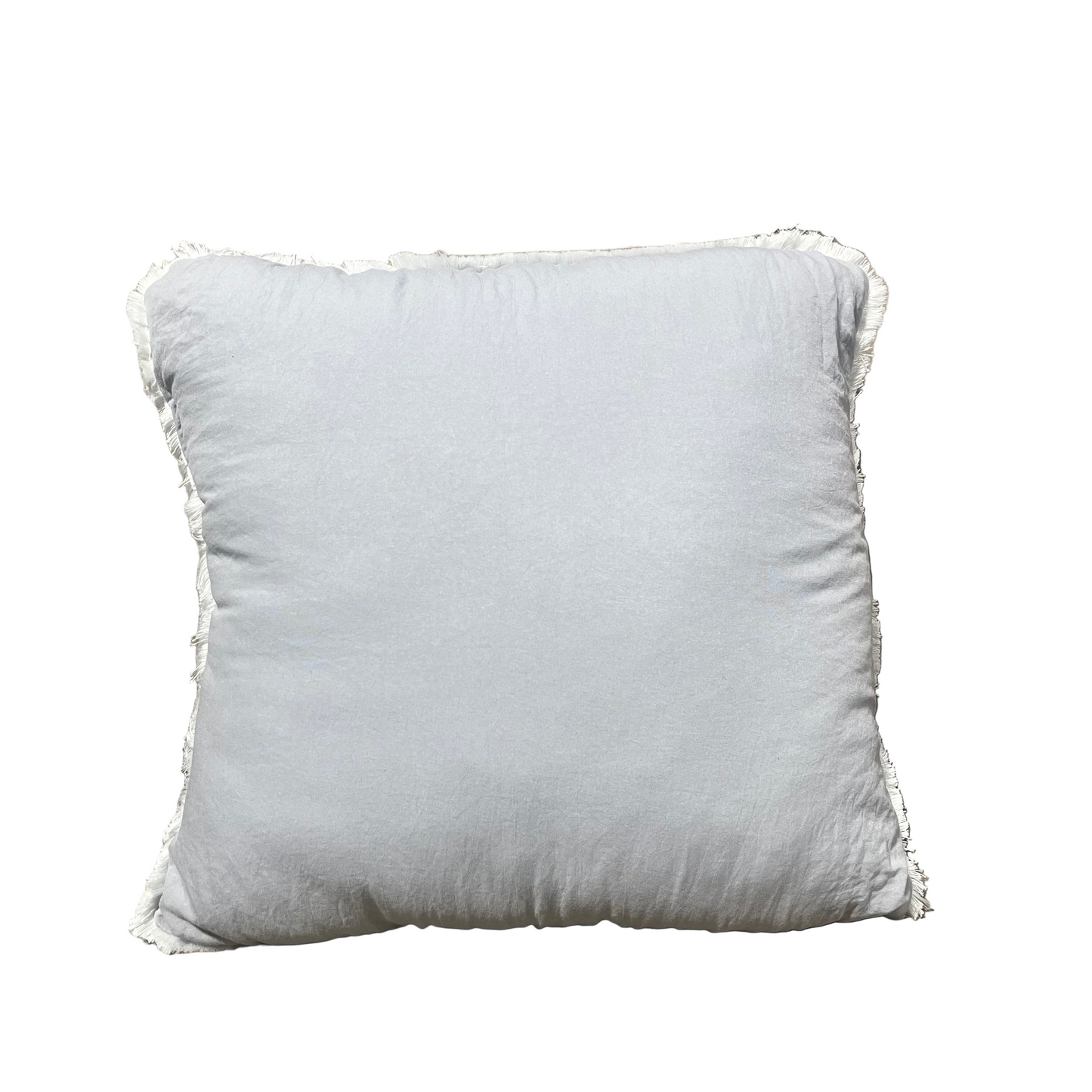 Grey 17”x17” Decorative Pillow