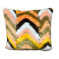 Faux fur Chevron Pillow Set of 2-Open Box