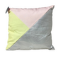 Pink silver & Yellow Pillow (set of 2)-Open Box