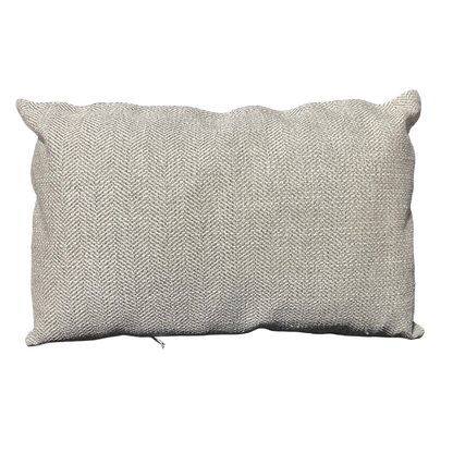 Linen Tweed Lumbar Pillow Set of 2-OPEN BOX