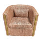 Rust Swivel Chair - Local Pick Up or Local Delivery Only