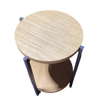 Round Wooden Side Table