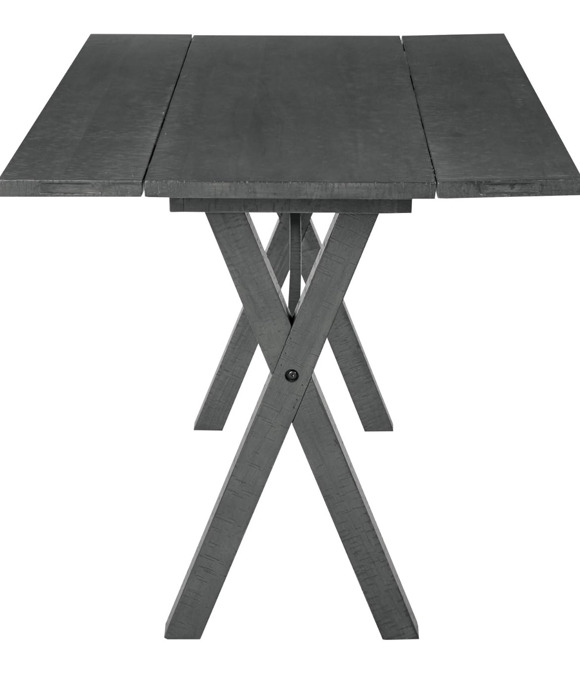 Flip out desk to dining table