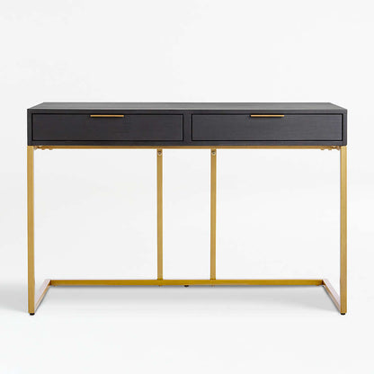 Black &  Gold Desk