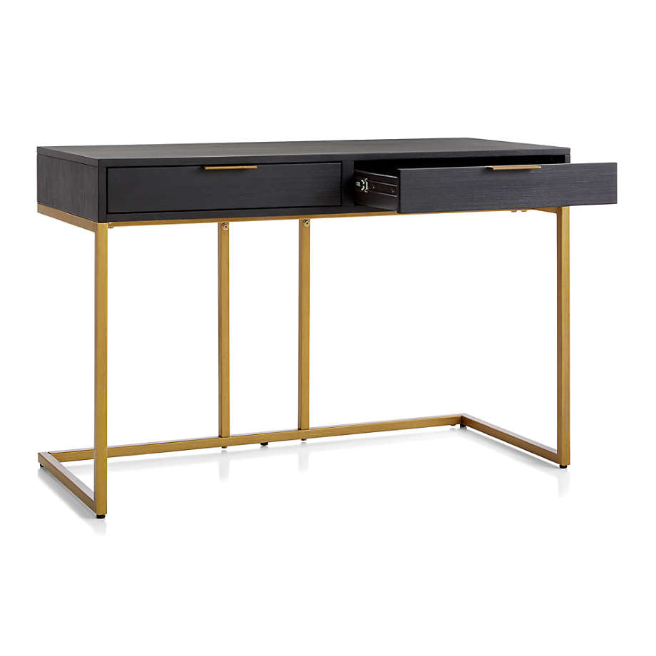 Black &  Gold Desk