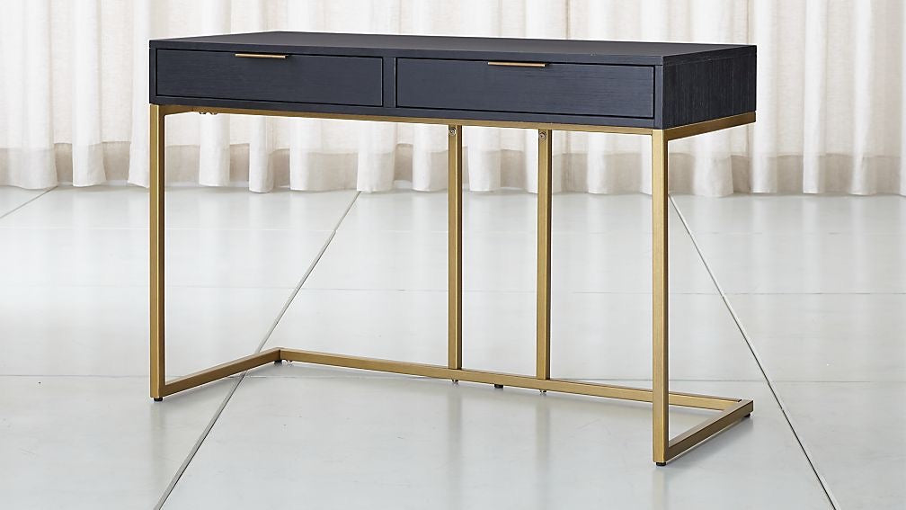 Black &  Gold Desk