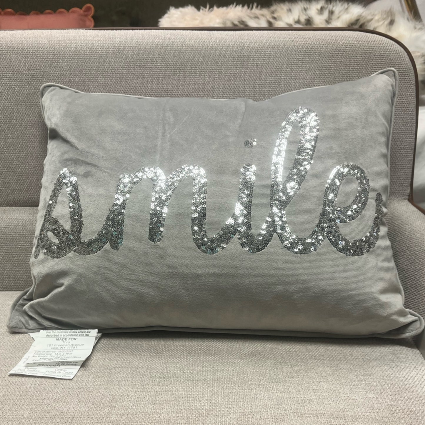 Smile Lumbar Pillow
