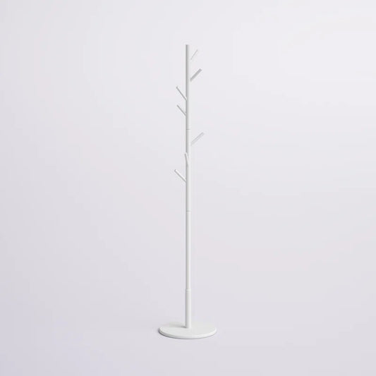 White coat rack - open box