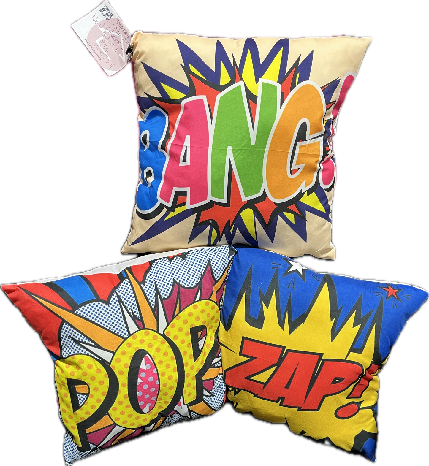 Pop Art Pillow  -Set of 3