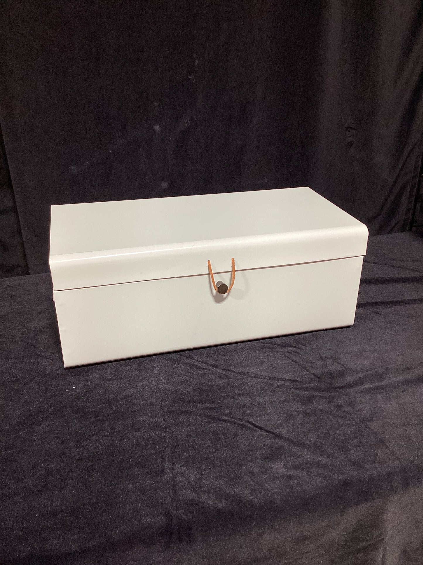 Mint Metal Storage Bin- Local Pick Up Only