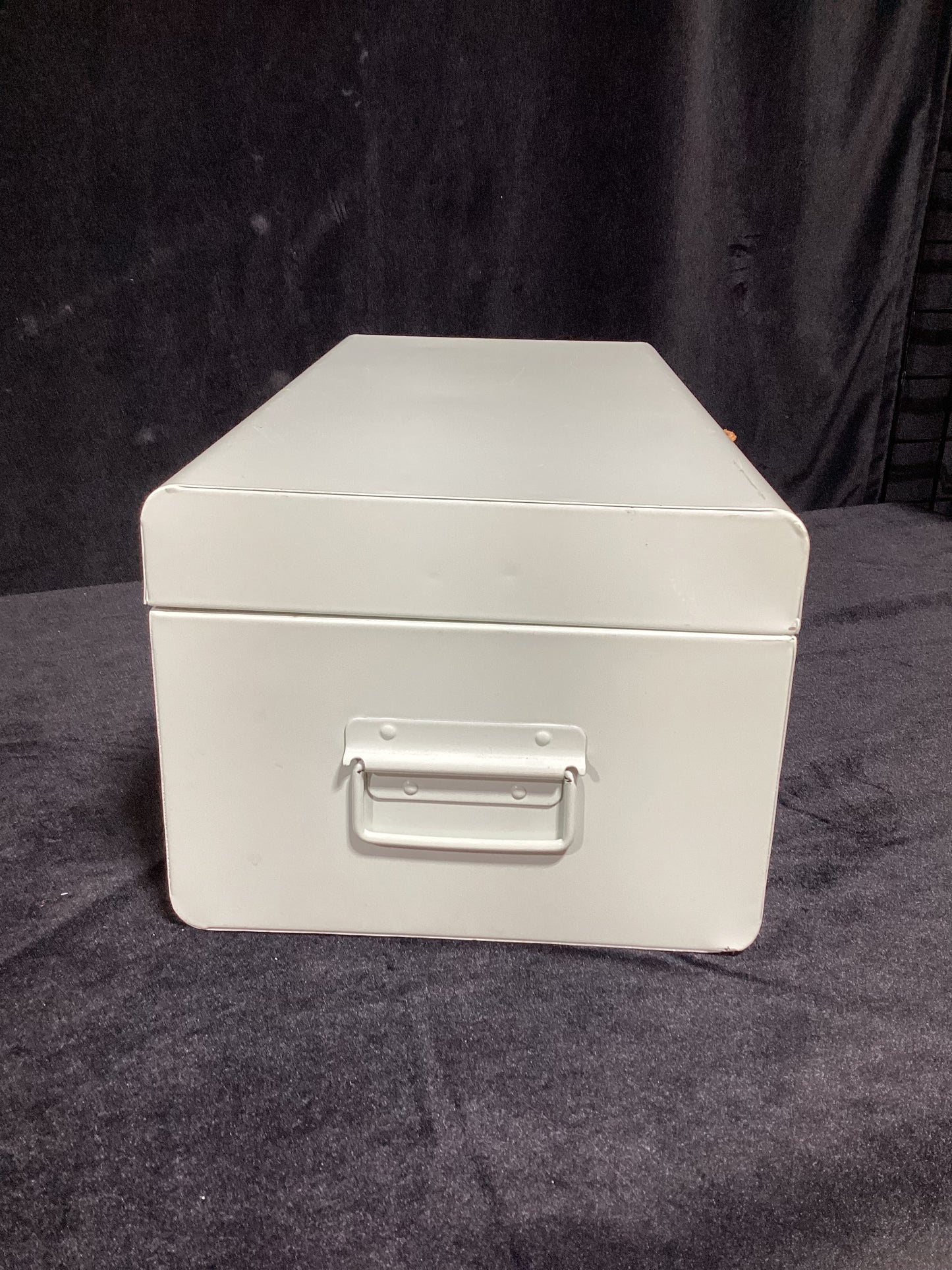 Mint Metal Storage Bin- Local Pick Up Only